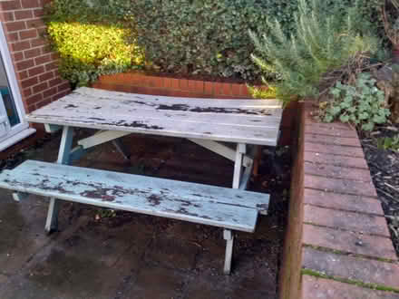 Photo of free Picnic bench (Hillsborough S6) #1