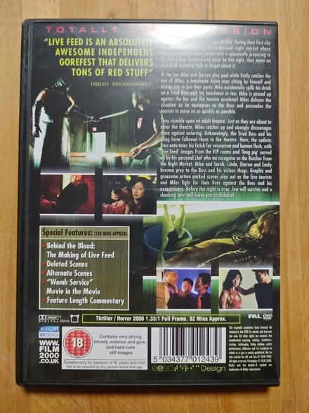 Photo of free Live Feed DVD (CB4) #2