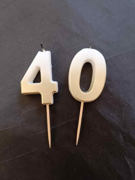 Photo of free 40th Birthday Candles (SE9) #1