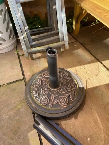 Photo of free Garden umbrella stand (Great Bourton, OX17) #1