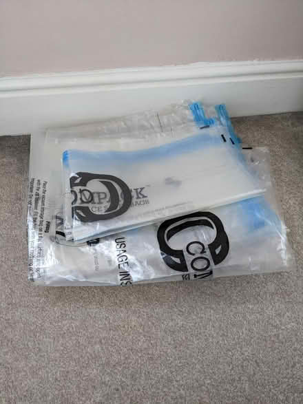 Photo of free 8x ziplock storage bags (Bingley (BD16)) #1