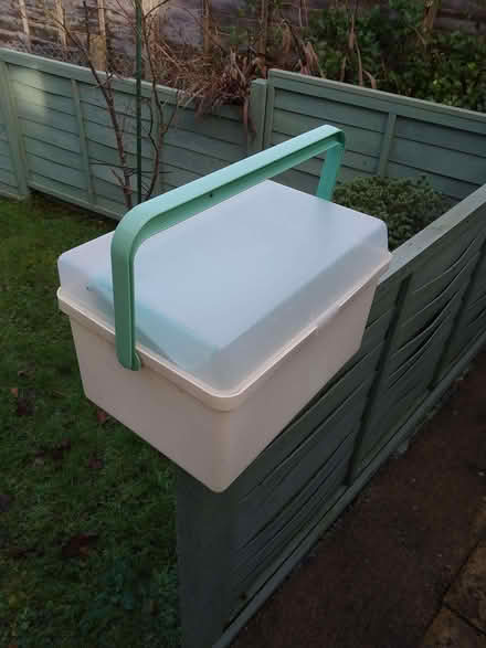 Photo of free sewing/paint/tool box (Kingsway) #2