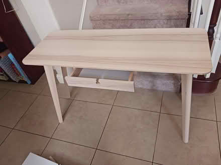 Photo of free Slim Ikea wood desk (Orangevale) #2