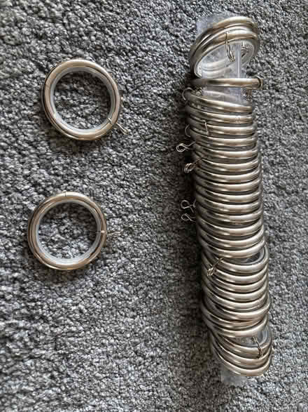 Photo of free Curtain pole rings (Orpington) #1