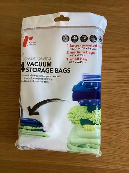 Photo of free Vacuum storage bags (Windsor SL4) #1
