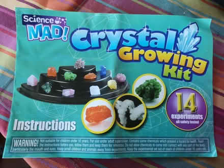 Photo of free Crystal growing kits (Badger's Mount TN14) #1