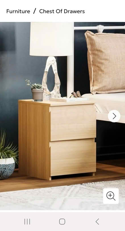 Photo of free 2 bedside tables from Ikea (LS26 rothwell) #1