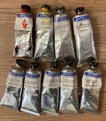 Photo of free Printing inks and 4 rollers (Barton OX3) #3