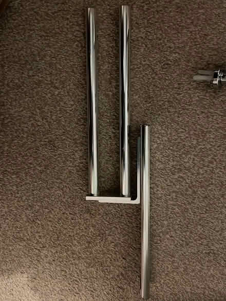 Photo of free Chrome towel rail (Nailsworth) #3