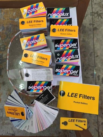 Photo of free Lighting filter sample books (CT14) #1