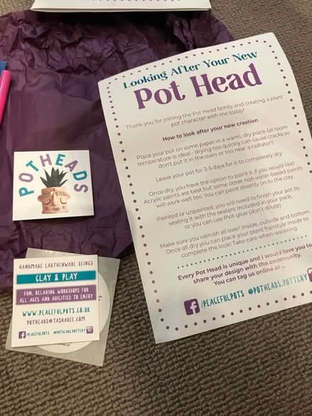 Photo of free Air clay pot making kit by Potheads (Emerson’s Green BS16) #4
