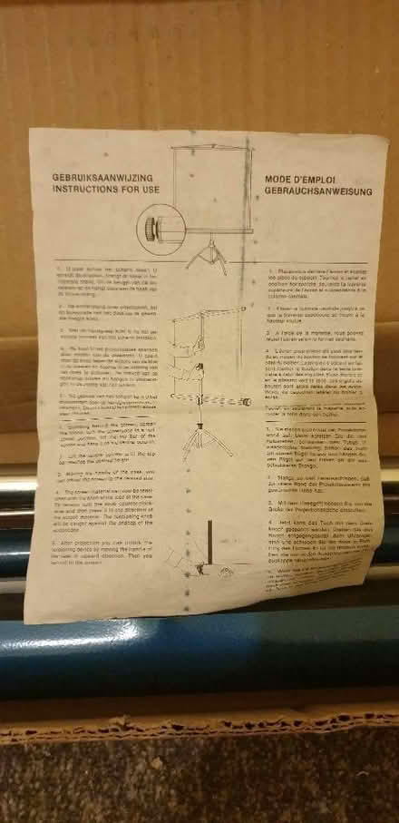 Photo of free Barclay projector screen (Chorley Moor PR7) #2
