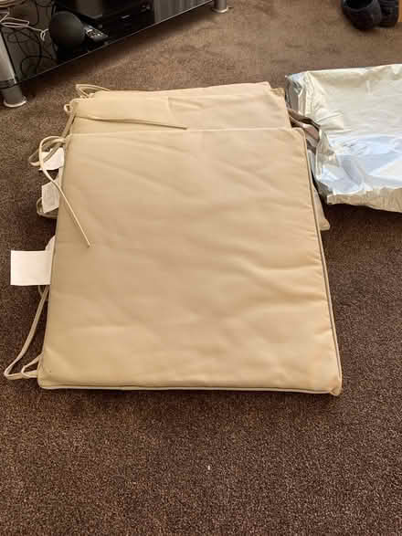 Photo of free 4 x Patio seat cushions (Horley RH6) #1