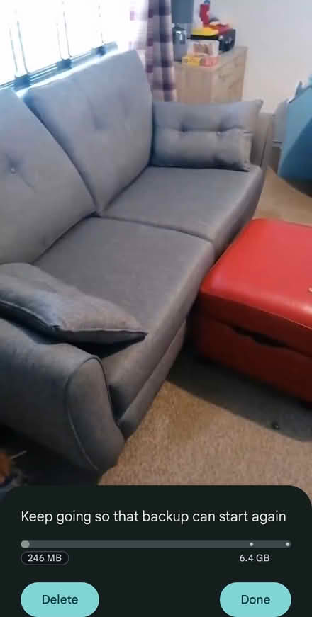 Photo of free Beautiful sofa wonderful condition (Langney) #1