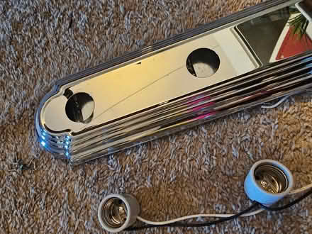 Photo of free 2 Vanity Lights (Stoneham) #3