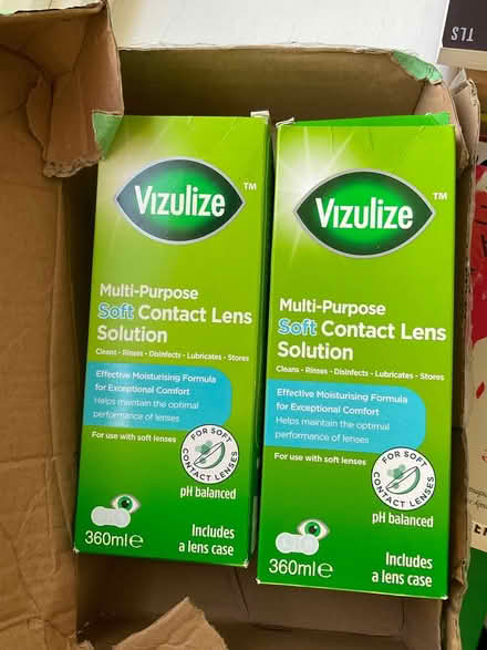 Photo of free Contact lens solution (Manor House N4) #1