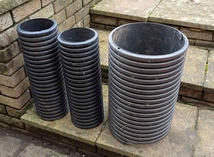 Photo of free Large plastic pipe offcuts (Bystock EX8) #1