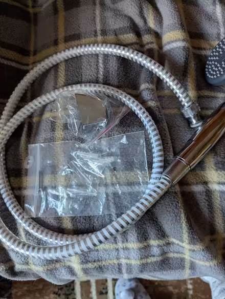 Photo of free New replacement Shower head & bracket (Grangeway area NN10) #1