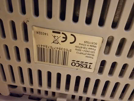 Photo of free 2 slice toaster (Braintree, CM7) #2