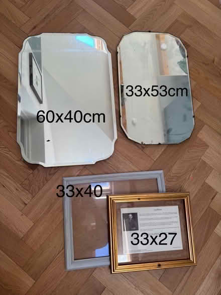 Photo of free 2 mirrors and 2 picture frames (Hitchin, near town (SG5)) #2