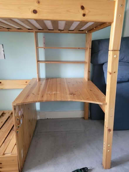 Photo of free Bunk bed with desk and seating (Denmark hill (SE5)) #2