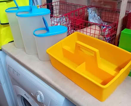 Photo of free Storage containers & caddy (Brickhill MK41) #1