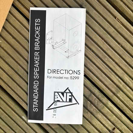Photo of free 2 x speaker brackets (Hampton Hill/Fulwell) #2