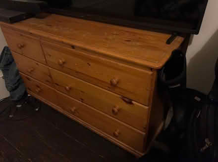 Photo of free Solid pine chest of drawers (Muswell Hill N10) #1