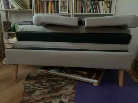 Photo of free Grey 2 seater sofa (Forest Hill) #2