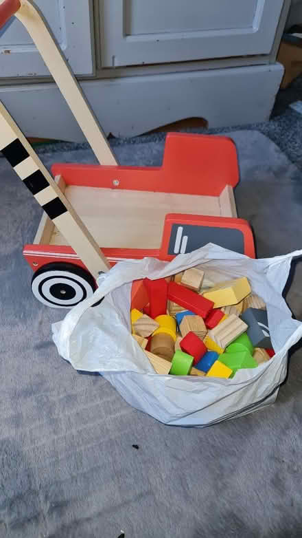 Photo of free Blocks and push along (Ll11) #1