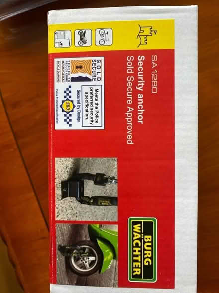 Photo of free Brand new pack of security items for motorbikes or cycles (Southdown AL5) #2