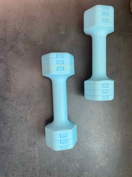 Photo of free 3.5 lb adjustable weights (Bradford) #1