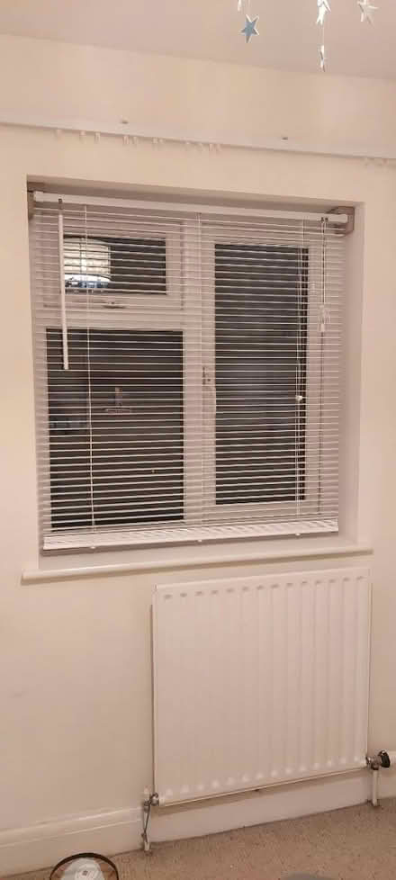 Photo of free Faux Wood white venetian blind (HA4 South Ruislip) #1