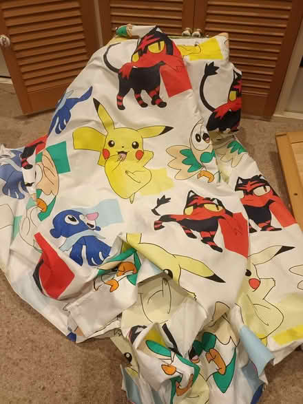 Photo of free Pokemon curtains (east leake LE12) #1