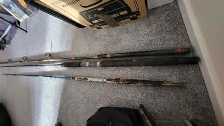 Photo of free Old fishing rods x 3 (Kirkley NR33) #2