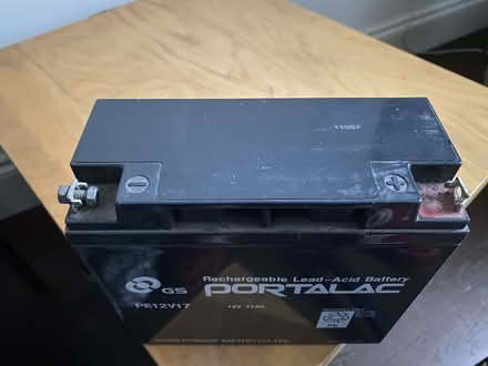 Photo of free Two 12v car batteries (Preston Park area BN1) #2