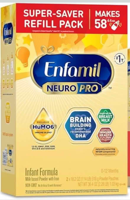 Photo of free 2 Enfamil, Neuropro Care (unopened) (20745) #1