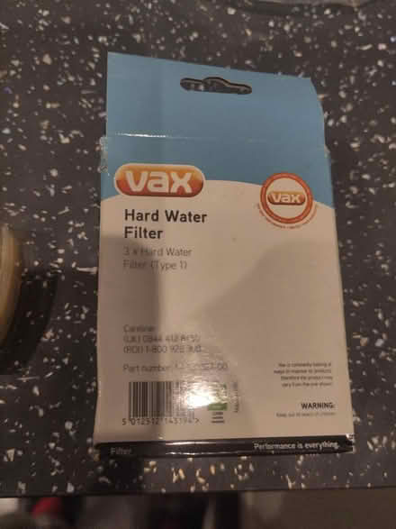 Photo of free Vax water filters (Bexhill old town, TN40) #2