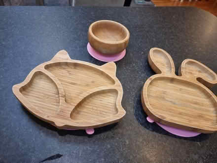 Photo of free Bamboo baby bowls and plates (Kenilworth) #1