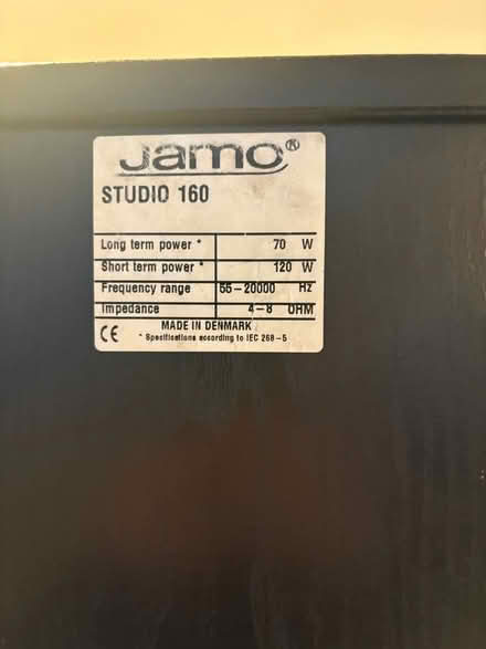 Photo of free Jamo floor speakers (studio 160) (Stroud GL5 -top of town) #2
