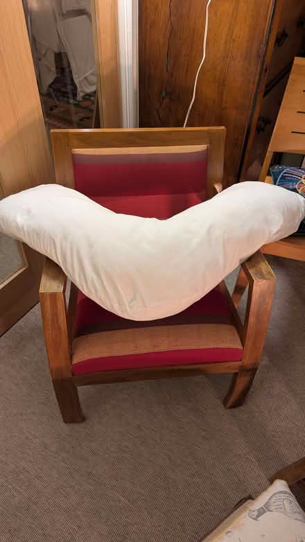 Photo of free V shaped pillow/useful for breastfeeding (New Marston OX3) #1
