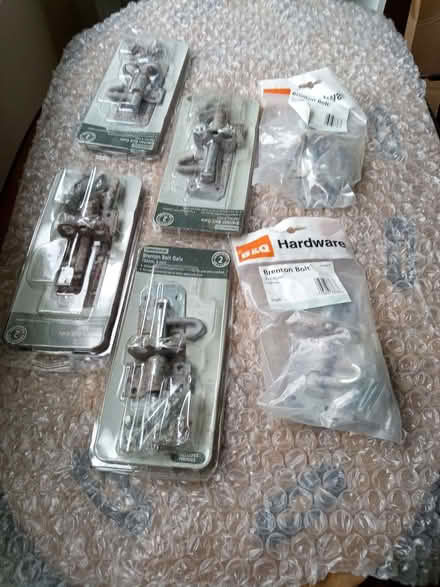 Photo of free Strong outdoor bolts for outside doors shed 2 short 4 longer (Bailbrook) #1
