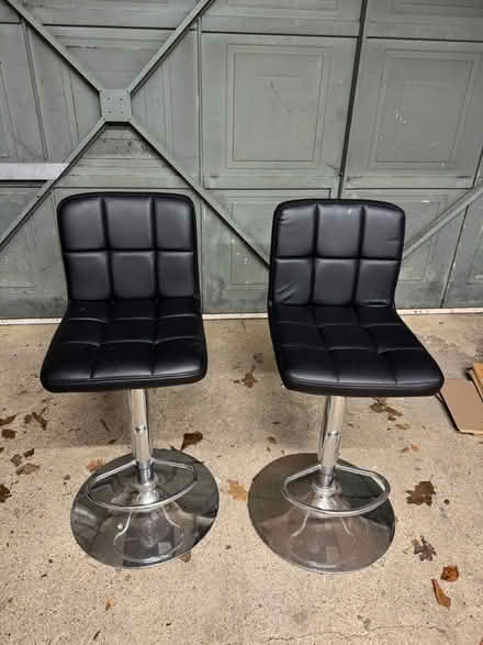 Photo of free Two faux leather Bar Stools (Poole - BH13) #1