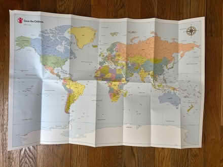 Photo of free World map (Clinton Hill, Brooklyn) #1