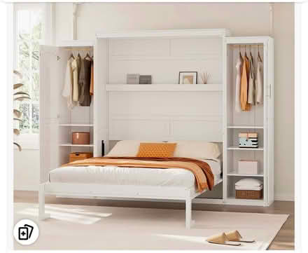 Photo of Full or Queen Murphy Bed Frame (20745) #3