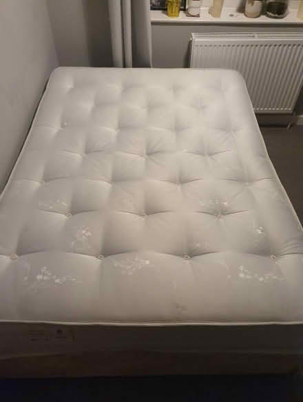 Photo of free Double bed and mattress (SM7 2) #1