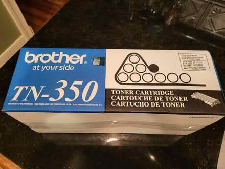 Photo of free TN-350 toner cartridge new in box (Hill East) #1