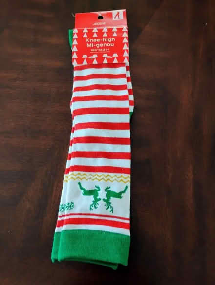 Photo of free New knee high Xmas socks (Richmond Hill) #1