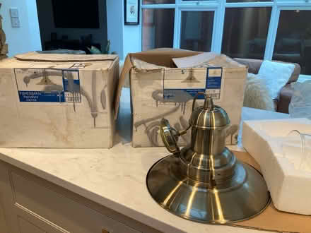 Photo of free Fisherman Pendant Lights x 2 (Poole) #1