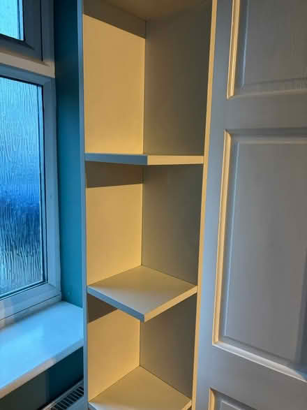 Photo of free White shelving unit (HP3) #2